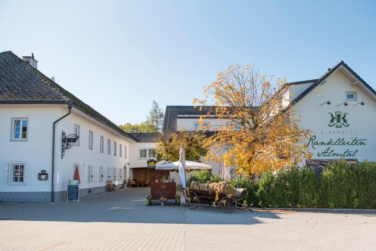 Bierhotel Ranklleiten Almtal Pettenbach Exterior foto